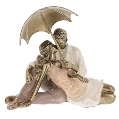 Image of Shudehill Giftware Couples Ornament, Summer Shower Lazing