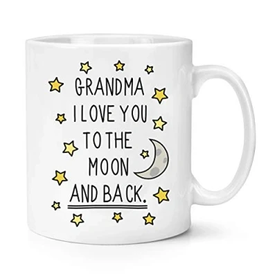 Image of Grandma I Love You to The Moon and Back 10oz Mug Cup