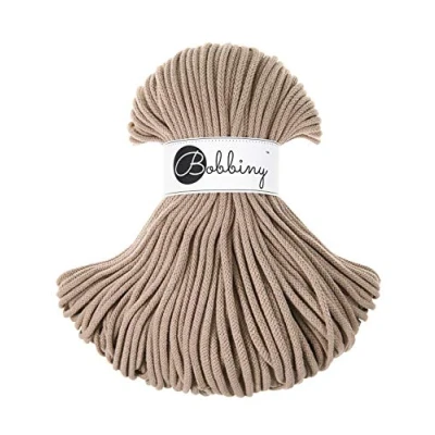 Image of Bobbiny Cords 5 mm Rope Yarn 100 m (Sand)