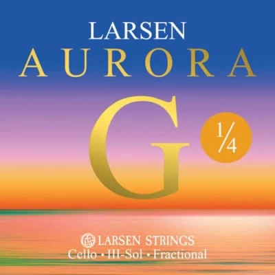Image of Larsen Cello Strings Aurora G 1/4 Medium