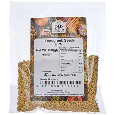 Image of Old India Fenugreek Seeds HPS 100g