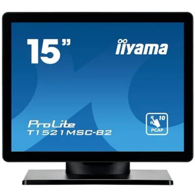 Image of iiyama TFT T1521MSC 38cm TN PCAP 15&#039;&#039;/1024x768/VGA/HDMI/TOUCH