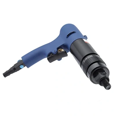Image of Pneumatic Rivet Nut Gun Rivnut Setting Riveter Air Riveting Tool M10 M12