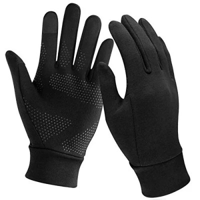 Image of Unigear Running Gloves, Touch Screen Anti slip Lightweight Gloves Liners for Cycling Biking Sporting Driving Men Women
