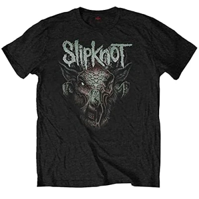 Image of Slipknot &#039;Infected Goat&#039; (Black) Kids T Shirt (7 8 Years)