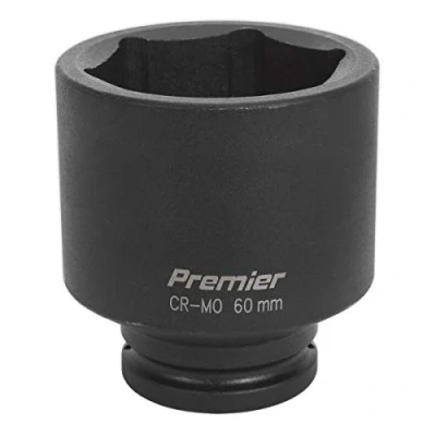 Image of Sealey Premier Impact Socket 60mm Deep 3/4&quot;Sq Drive