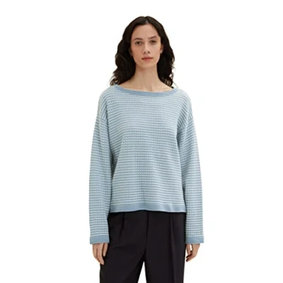 Image of TOM TAILOR Ladie&#039;s 1036861 Sweater, 30838 Tourmaline, L