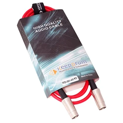 Image of keepdrum Midi 001 Cable 4 m Red