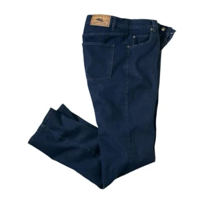 Image of ATLAS FOR MEN Men&#039;s Straight Cut Jeans Dark Blue W38