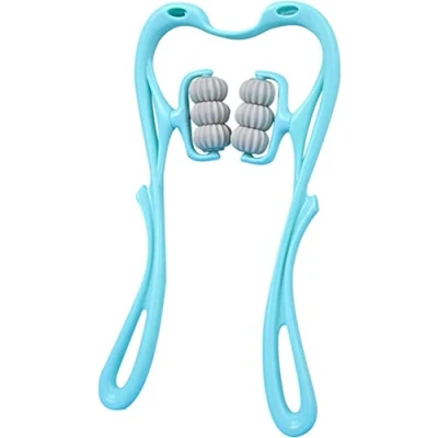 Image of Uttse Neck Massager for Pain Relief Deep Tissue Manual Roller Neckbud Massage Tool Back Shoulder, Pressure Point Bud