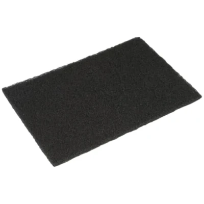 Image of ABENA Scourer, 22.5x15x0.8cm, Black, Nylon/Polyester, Rough scouring Effect, 22.5 x 15 0.8cm