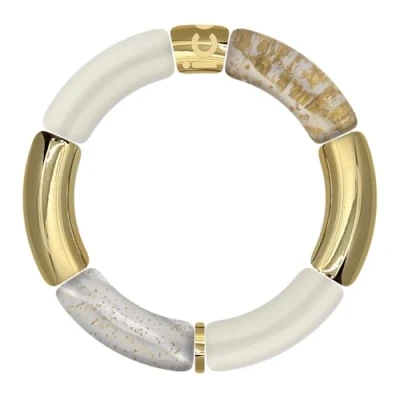 Image of ICE Jewellery Bella bracelet Beige gold and fashion for women (023541)