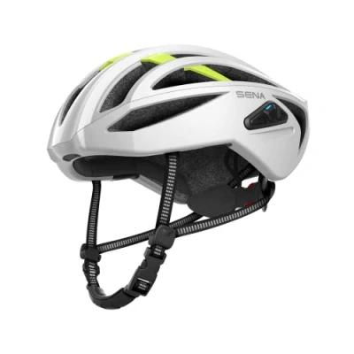 Image of Sena R2 EVO Road Cycling Helmet (Matte White, M)