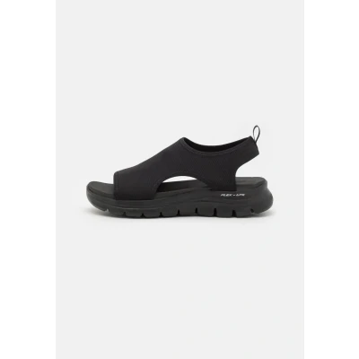 Image of Skechers FLEX Appeal 4.0 Wedge sandals, Women&#039;s, Size: 41, Black shoes