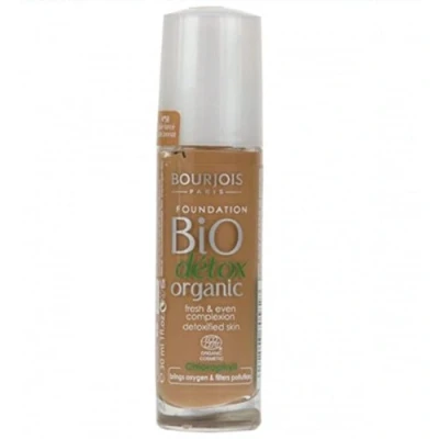 Image of Bio Detox Organic by Bourjois Foundation 30ml Dark Bronze