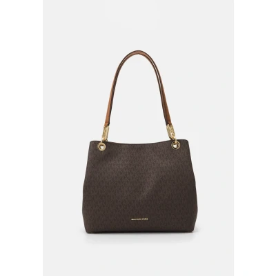 Image of Michael Kors Kensington TOTE Handbag, Women&#039;s, Size: One Size, Brown