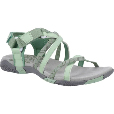 Image of Cotswold Sunhill Nubuck Women&#039;s Green Sandals UK 5