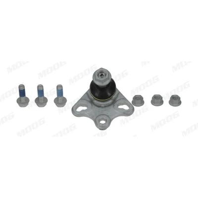 Image of 1693330127, A1693330127 Ball joint MOOG ME BJ 2075 Lower, Front Axle, Axle Left, Right 15,5mm 75,5mm 47mm MERCEDES BENZ: A Class
