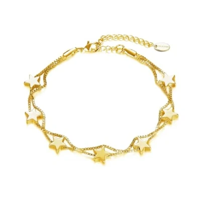 Image of Philip Jones Gold Plated Star Bracelet