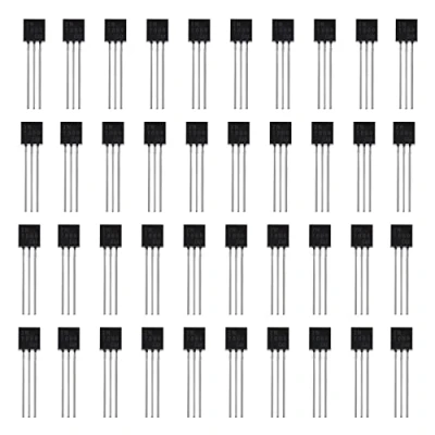 Image of EMSea 100x N Channel 2N7000 MOSFET Transistor ESD Rated TO 92 0.3A 60V 3Pin International Rectifier Power for Home Industry and DIY
