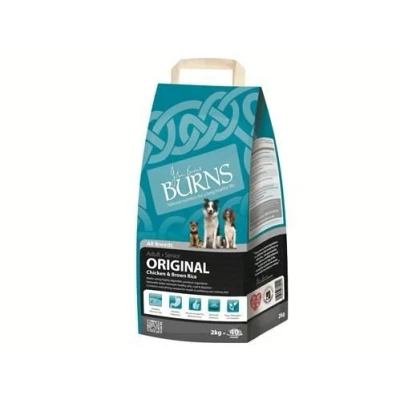 Image of (2 Pack) Burns Original Chicken &amp; Rice Dog Food 2kg