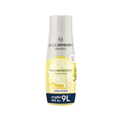 Image of Syrup SodaStream Classics Elderflower Zero (for sparkling water makers), 440 ml
