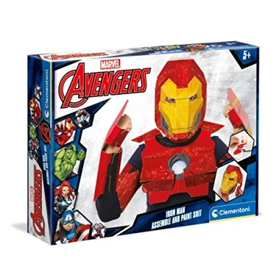 Image of Clementoni 18609, Marvel Iron Man Mask For Childrenn, Ages 4 years Plus