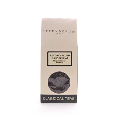 Image of Tippy Darjeeling Tea, Loose Leaf Margaret&#039;s Hope 100g Steenbergs