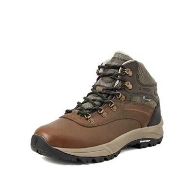 Image of Hi Tec Women&#039;s Altitude 6 Waterproof High Rise Hiking Boots, Brown Dark Chocolate 41, 8 UK