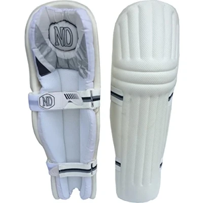 Image of Ultralite Cricket Batting Legguard Tendulkar Style 26&quot; Long/7&quot; Width Batsman Pad