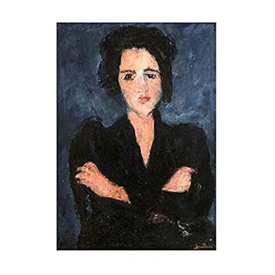 Image of Wee Blue Coo Chaim Soutine Portrait Eva Wall Art Print