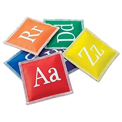 Image of Pre School Unisex Youth Alphabet Bean Bag (Pack of 26), Multi, One Size