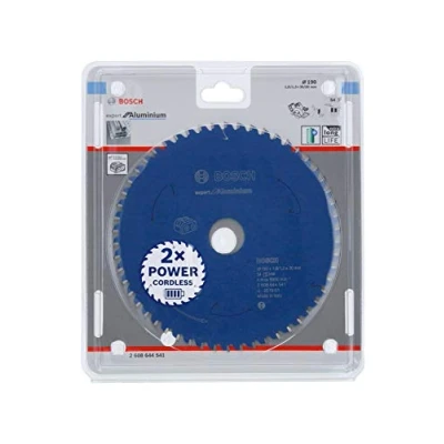 Image of Bosch Accessories Circular Saw Blade Expert (for Aluminium, 190 x 30 1.8 mm, 54 teeth; Accessories: Cordless Saw)