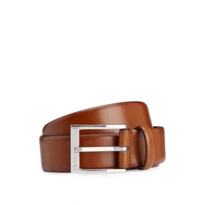 Image of BOSS Elloy Belt, Men&#039;s, Size: 44, brown