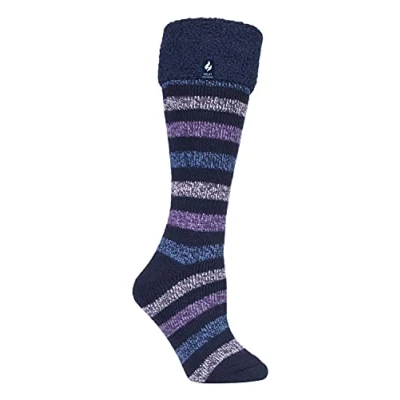 Image of HEAT HOLDERS Ladies Winter Thermal Boot Socks in 4 colours 8 UK 37 42 eur