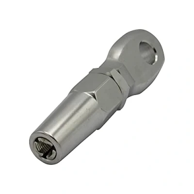 Image of Swageless Eye Terminal Stainless Steel 3MM (Wire Cable Rope Rigging Fitting)