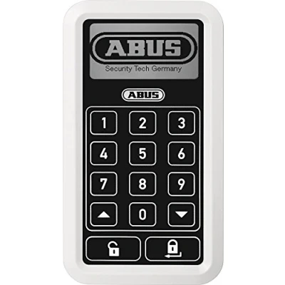 Image of ABUS HomeTec Pro Wireless Keyboard CFT3000 Code for Opening the Front Door Lock Drive White 10125