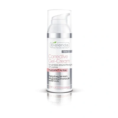 Image of Bielenda Professional PhytoCellTec Corrective Eye Gel Cream Anti Wrinkle with Peptides 50ml