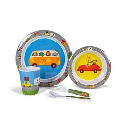 Image of Kampa Animal Traffic Childrens ?Melamine Set