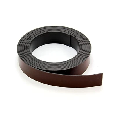Image of MagFlex® Flexible Magnetic Tape with Premium Self Adhesive Designed to Provide a Strong Grip on Metal Based Surfaces Polarity B 25.4mm Wide 1m Length