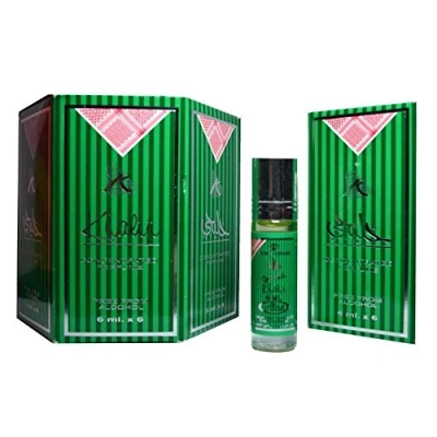 Image of Al Rehab Khaliji Box of 6 x 6ml Perfume Oil