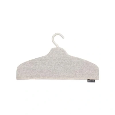 Image of Brabantia Steam Clothes Hanger Solid Surface for High Pressure Steaming on Collars and Shoulders Quick &amp; Easy Results Double Sided Use Versatile 360 Rotating Hook Grey