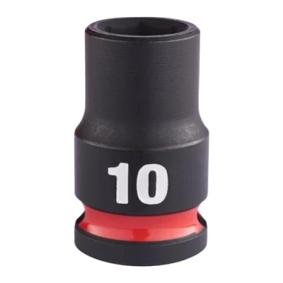 Image of Milwaukee 3/8&quot;SQ Drive Shockwave Impact Socket 10mm Std Ii