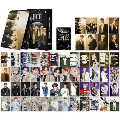 Image of 55pcs ENHYPEN Lomo Cards Kpop FATE New Album Photocards Mini Postcards for Fans Gift