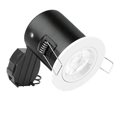 Image of Enlite (Aurora) GU10 Fire Rated Fixed Downlight White (Pack of 10)