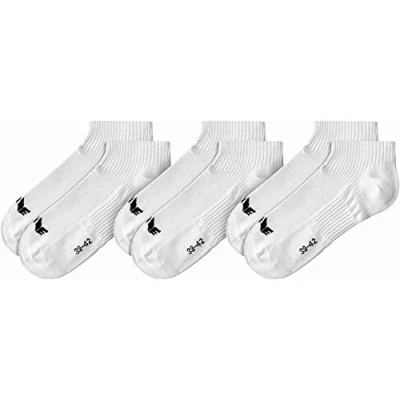 Image of Erima Men Sock Liners, 3 Pairs Liners White, 47 50