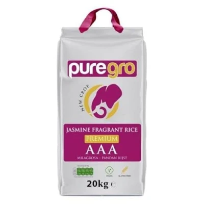 Image of Puregro AAA Premium Jasmine Fragrant Rice 20kg