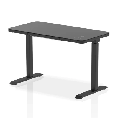 Image of Black Ice Height Adjustable Office Desk