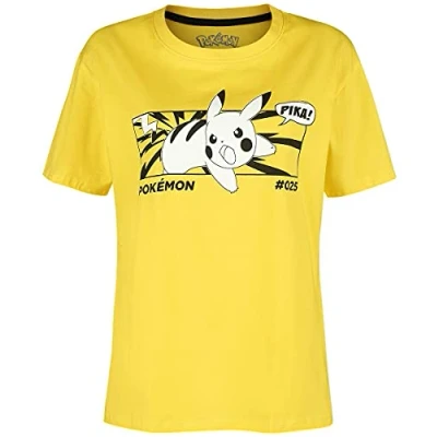 Image of Pokemon Women&#039;s Pokémon, Amarillo, One Size
