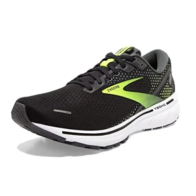 Image of Brooks Men&#039;s Ghost 14 Running Shoe, Black Pearl Nightlife, 7.5 UK Narrow
